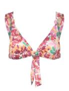 Gina Tricot Wide Strap Bikini Top Multi/patterned