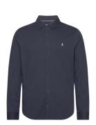 Original Penguin Ls Button Front Shir Marinblå