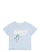 Mango Bluey Printed T-Shirt Blå