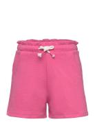 Mango Cotton Drawstring Waist Shorts Rosa