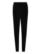 Glitter Velour Legging Bottoms Sweatpants Black Juicy Couture