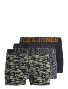 Jack & J S Jacdanny Trunks 3 Pack Sn Khaki Green