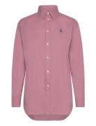 Polo Ralph Lauren Over Fit Cotton Twill Shirt Rosa