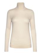 Lauren Ralph Lauren Modal Silk Nylon-Ls Sweater Kräm