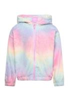 Lindex Jacket Pile Unicorn Rainbow Rosa