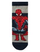 Name It Nmmjumio Spiderman 1P Sock Mar Grå