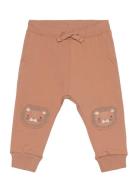 Lindex Trousers Lion Patch Orange