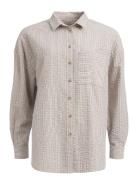 Rethinkit Striped Shirt Pj Beige