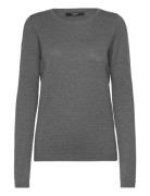 Vero Moda Maternity Vmmcare Structure Ls O-Neck Blou Noos Grå