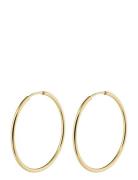 Pilgrim Sanne Medium Hoop Earrings Guld