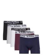 Björn Borg Cotton Stretch Boxer 5P Multi/patterned