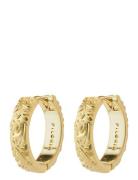 Pilgrim Elfrida Recycled Hoop Earrings Guld