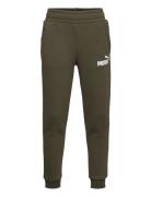 PUMA Ess Logo Pants Fl Cl B Khaki Green