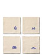 Midnatt Napkins 4-Pack La Mer Beige