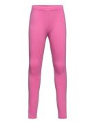 Lindex Leggings Basic Brushed Solid Rosa