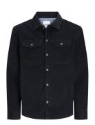 Jack & J S Jjeeddie Corduroy Overshirt Ls Sn Marinblå