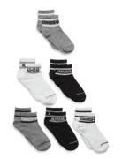 Converse Converse Basic Wordamark Crew Socks 6-Pack Grå