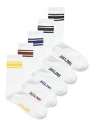 Jack & J S Jactrey Tennis Socks 5 Pack Vit