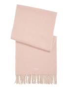 Calvin Klein Fringes Two T S Scarf 40X200 Rosa