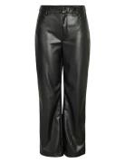 NOISY MAY Nmandy Yolanda Pu Hw Wide Pants Noos Svart