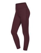 Röhnisch Kay High Waist Tights Burgundy