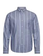 GANT Reg Archive Oxford Stripe Shirt Blå