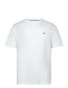 GANT Emb Archive Shield Tshirt Vit