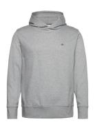 GANT Reg Emb Archive Shield Hoodie Grå