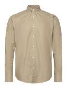 Mads Nørgaard Cotton Oxford Sune Shirt Bd Beige