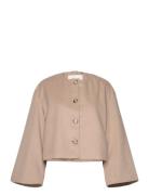 Vero Moda Vmlili Ls Short Jacket Vma Beige