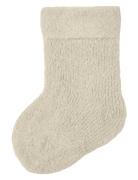 Name It Nbfolli Terry Fluffy Sock Beige