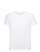 Coster Copenhagen T-Shirt With Round Neck - Mid Sleev Vit