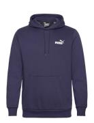 PUMA Ess Small Logo Hoodie Fl Marinblå