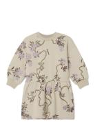 Garbo&Friends Tree Of Life Sweatshirt Dress Baby Beige