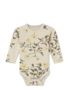 Garbo&Friends Flos Beige Jersey Ls Body Kräm