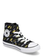 Converse Ctas 1V Hi Black/Golden Wren/Ghost Town Multi/patterned