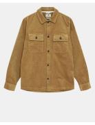 Anerkjendt Akoscar Cord Overshirt Gul