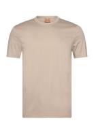 Mos Mosh Gallery Mmgperry Crunch O-Ss Tee Beige