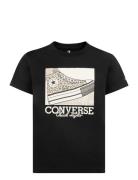 Converse Converse Leopard Sneaker Tee Svart