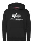 Alpha Industries Basic Hoody Carbon Svart