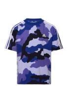 Adidas Sportswear J Bl Camo T Blå