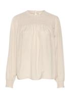 Cream Crrinni Smockblouse Kräm