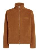 Tommy Hilfiger Monotype Textured Fleece Zt Brun