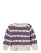 Name It Nmfnebib Ls Knit Box Lila