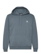 Converse Star Chevron Hoodie Ft Black Blå