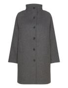 Selected Femme Slfvinni Wool Coat Grå