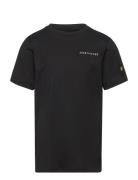 Lyle & Scott Script Embroidered T-Shirt Svart