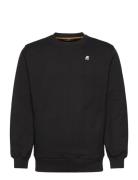 K-Way French Terry Fleece Crewneck Pullover Svart