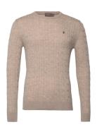 Morris Merino Cable Ck Beige