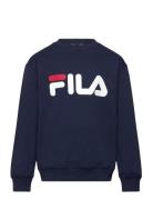 FILA Babina Greda Classic Logo Crew Sweat Marinblå